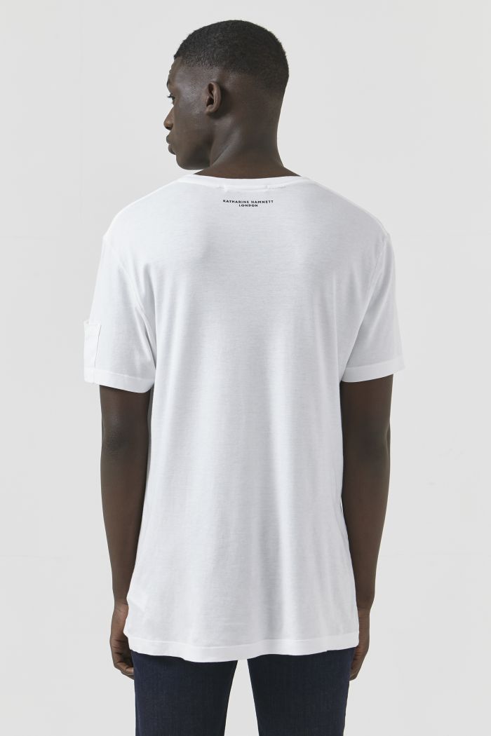 Ivan White Organic Cotton T-Shirt
