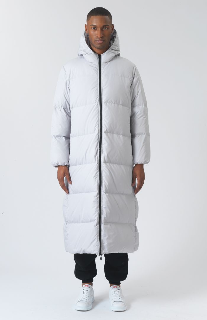 Claude Grey Recycled Polyester Parka
