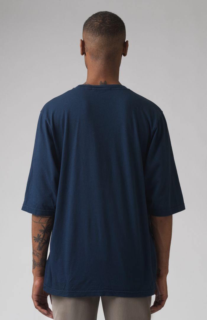 George Blue oversized organic cotton t-shirt